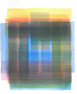 o.T., 22x28, Aquarell auf Papier, 2023