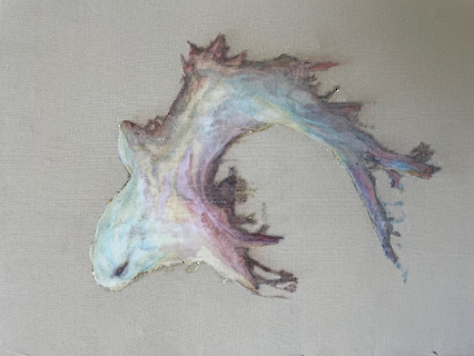 Untitled, 90x70, Öl auf Leinwand, 2023